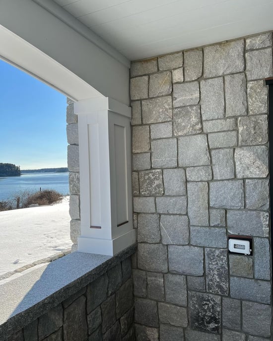 Fitzwilliam natural stone veneer exterior siding