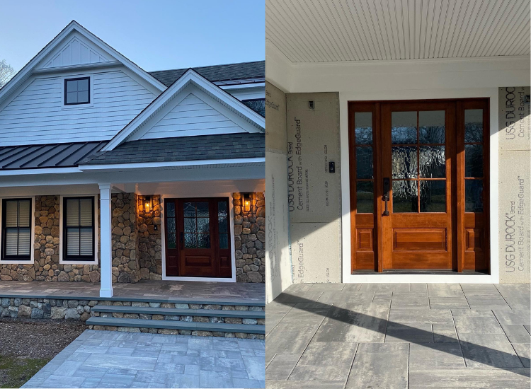 Natural Stone Entryway Design