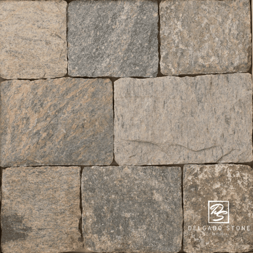 Montauk Blend Square and Rectangle Natural Stone Swatch