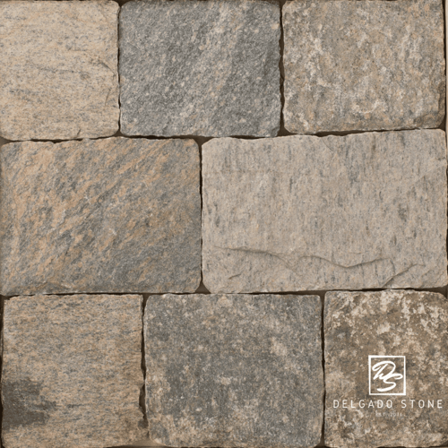 Montauk Blend Square and Rectangle Natural Stone Swatch