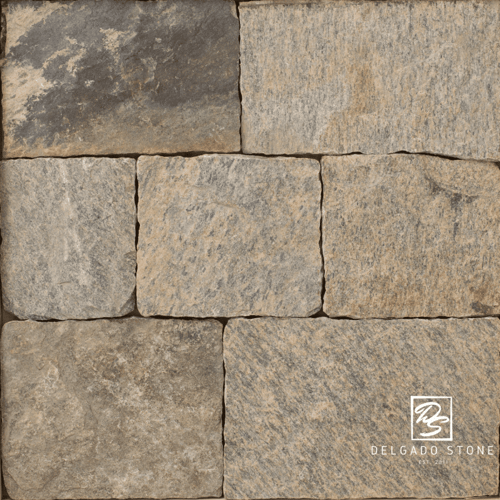 Nutmeg Ridge Square and Rectangle Natural Stone Swatch