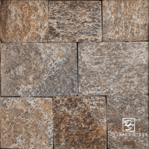Oak Ridge Square and Rectangle Natural Stone Swatch