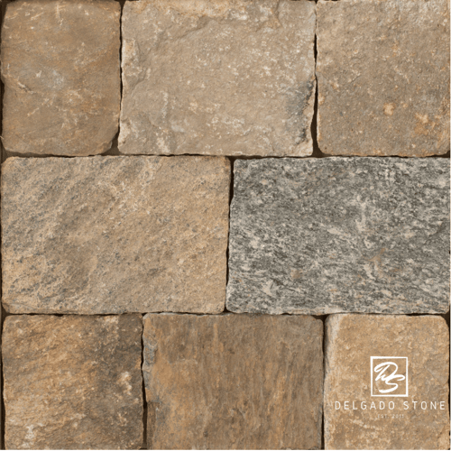 Old New England Wall Square and Rectangle Natural Stone Swatch