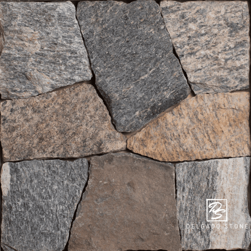 Split Fieldstone Mosaic Natural Stone Swatch