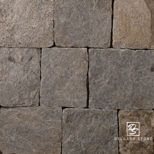 Spruce Mountain Square and Rectangle Natural Stone Swatch