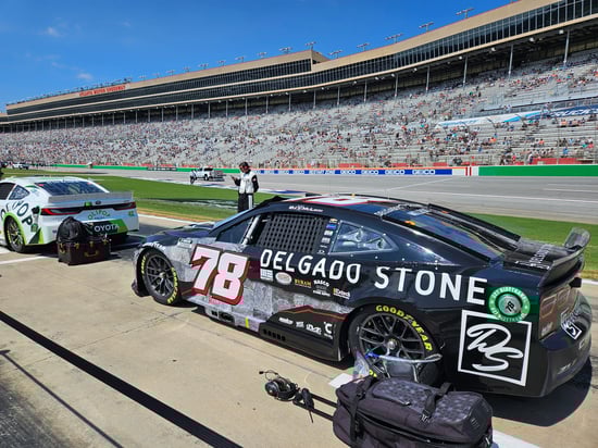 #78 Car driven by BJ McLeod, at Atlanta Motor Speedway.