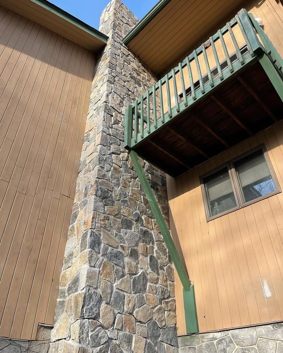 Connecticut Blend Mosaic chimney
