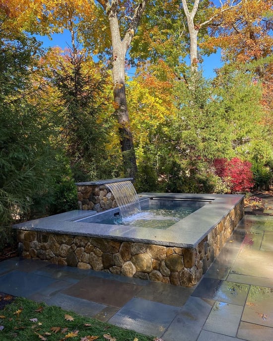 Old New England Rounds and a Soake Pool