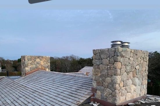 Old New England Rounds chimney