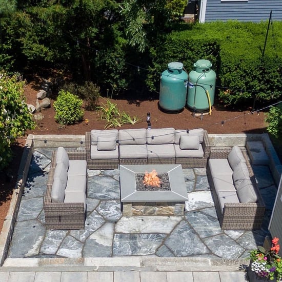 American Mist Flagstone Patio