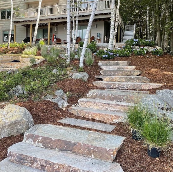 Sawn Natural Stone Steps