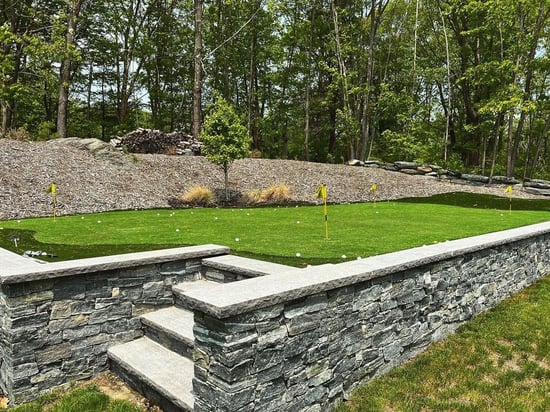 American Mist Ashlar Landscape Walls