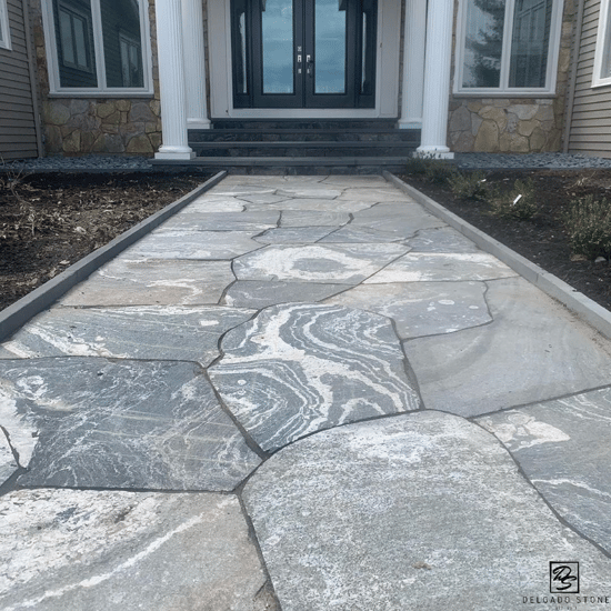 American Mist Sawn Flagstone Walkway
