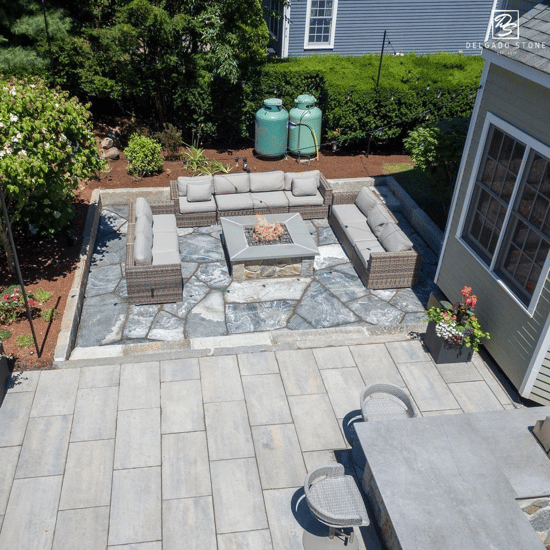 American Mist Sawn Flagstone Patio