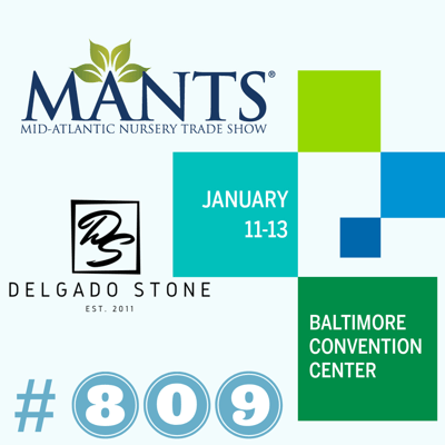 Delgado Stone Booth #809 at MANTS 2023