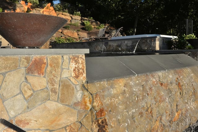 Stone Veneer Waterfall Stone Veneer Waterfall