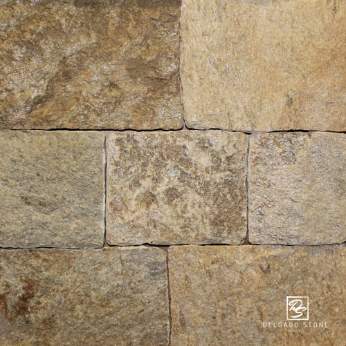 Colonial Tan Square and Rectangle Natural Stone