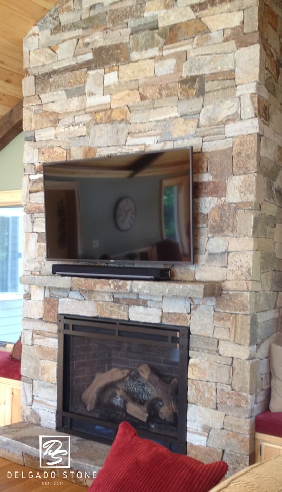 Colonial-Tan-Ashlar-Fireplace
