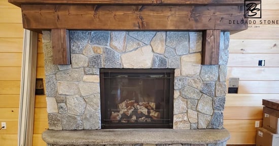 CT Blend Mosaic Indoor Fireplace 