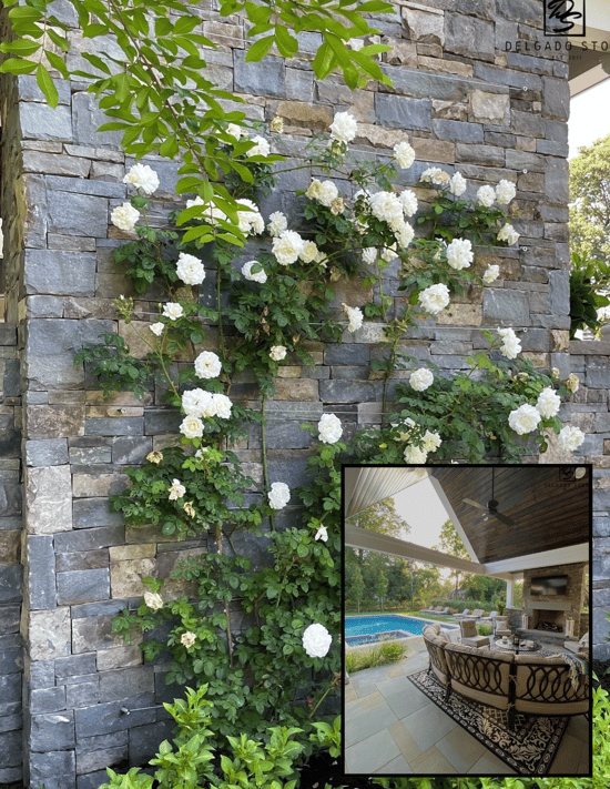 Fieldstone Dark Ashlar Accent Wall 