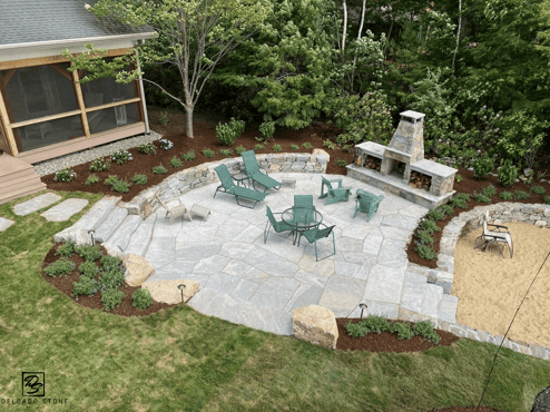 Liberty Hill Flagstone Patio