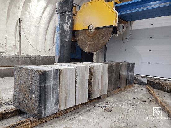 Stone Cutter. Shop Rustic Saw Shop Creates New Natural Stone Product Line