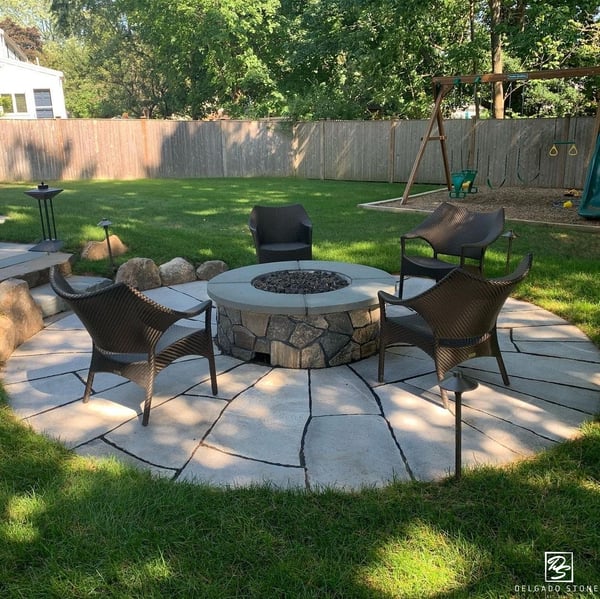 Fitzwilliam Sawn Flagstone Patio