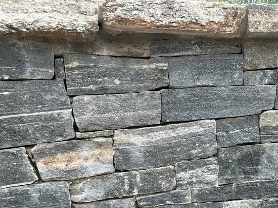 American Mist Ashlar stone wall