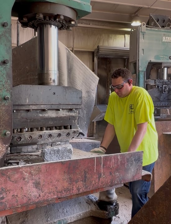 Manufacturing Natural Thinstone Veneer at Delgado Stone