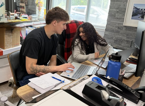 An internship across multiple teams at Delgado Stone