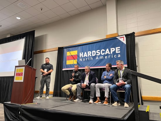 Panel discussion at Hardscape North America 2023