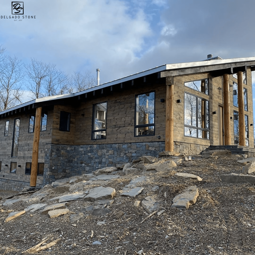 Natural Stone on a house