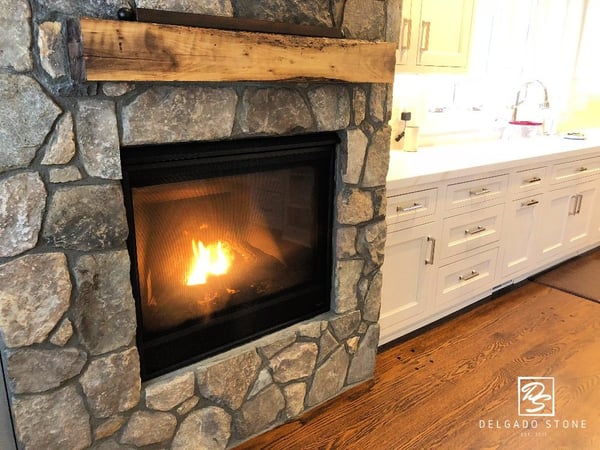 Kitchen Fireplace