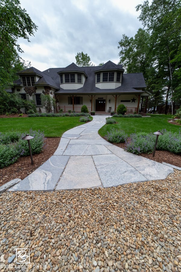 Granite Pavestone Walkway