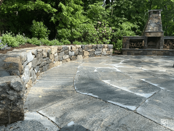 Liberty Hill Natural Stone Patio 