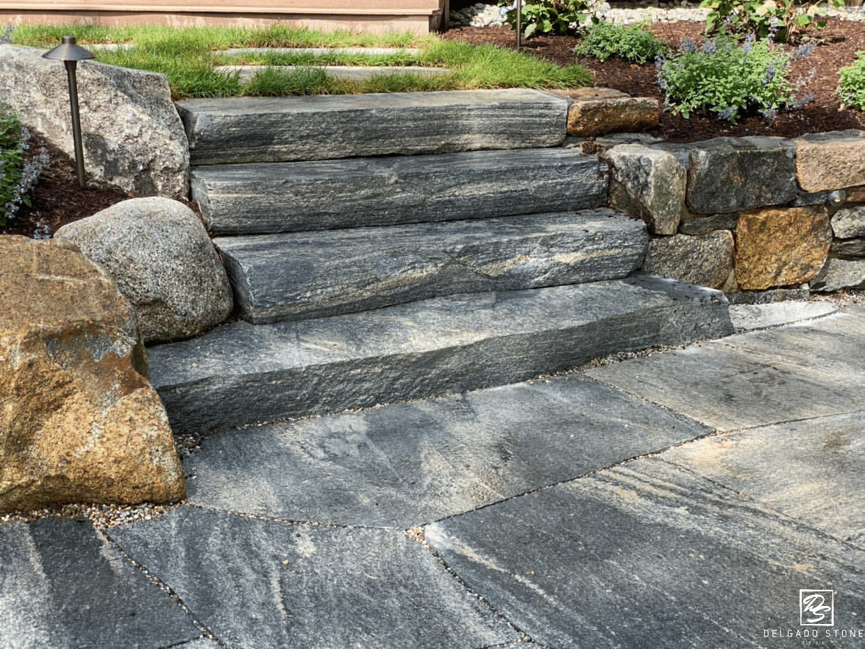 Liberty Hill Sawn Steps