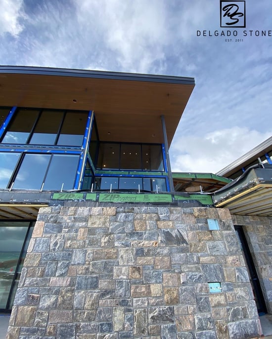 Montauk Blend Thinstone Veneer Exterior Design