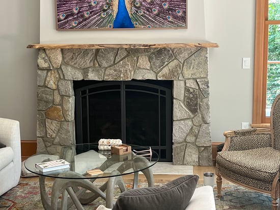 Nutmeg Ridge Mosaic Interior Fireplace