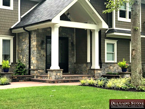 Natural Stone Entrance