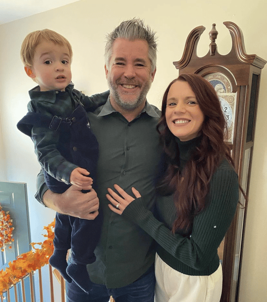 Delgado Stone Director of National Sales with his family 