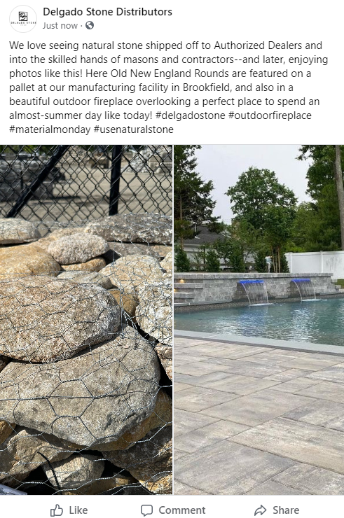 Delgado Stone Facebook post 