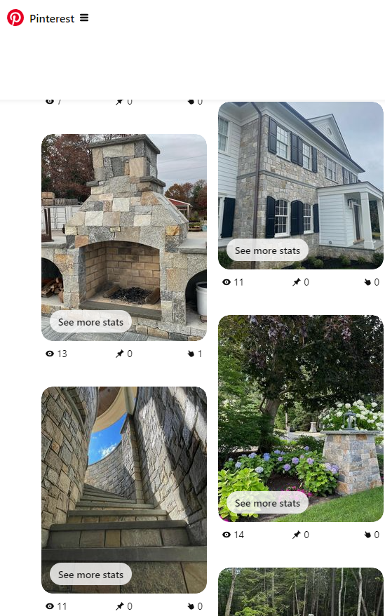 Delgado Stone Pinterest home page