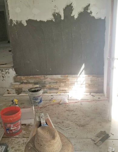 Installing Stone Panels