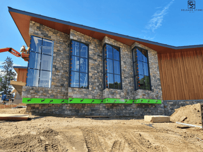 Split Fieldstone Square and Rectangle Home Siding