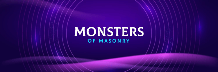 Monsters of Masonry Banner