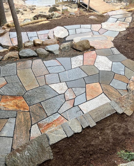 Old New England Wall Flagstone