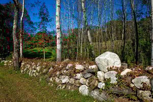 CT Fieldstone Wall