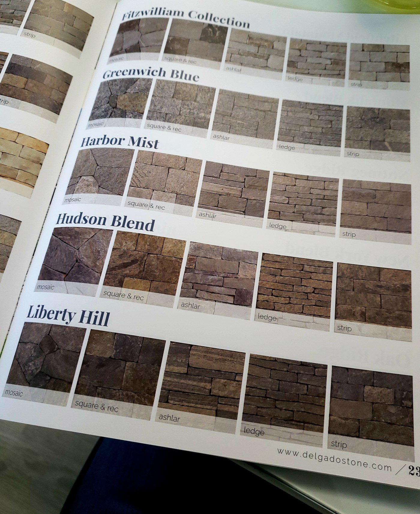 Delgado Stone Introduces New Catalog